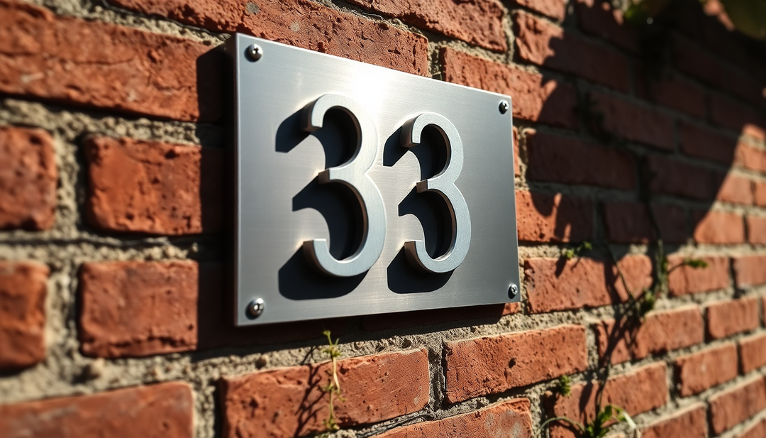 Elevate Your Home's Curb Appeal with a Personalized Address Sign from Royal Shade USA