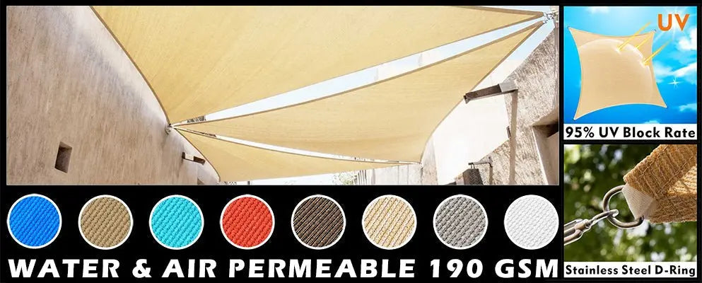 Why Sun Shade Sails Are a Must-Have？