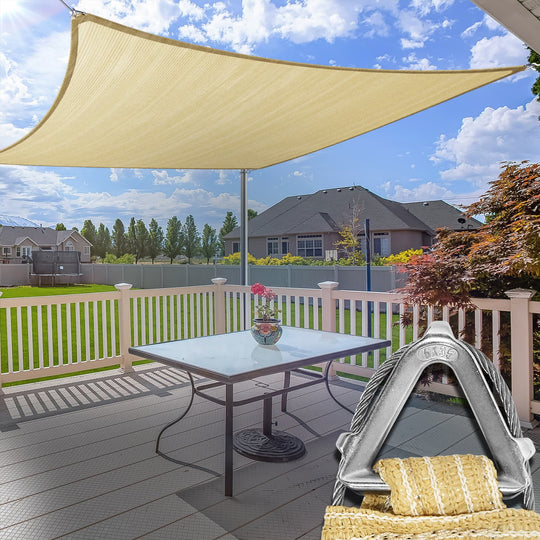 how to hang a shade sail