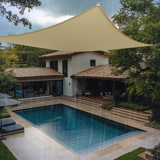 [CUSTOM] Heavy Duty Waterproof Triangle/Rectangle/Square Shade Sail Outdoor Canopy Awning