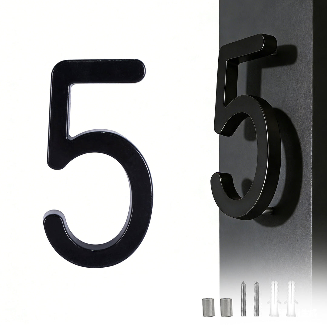 【Custom】Metal House Number Sign,Minimalist Address Sign Royal Shade USA