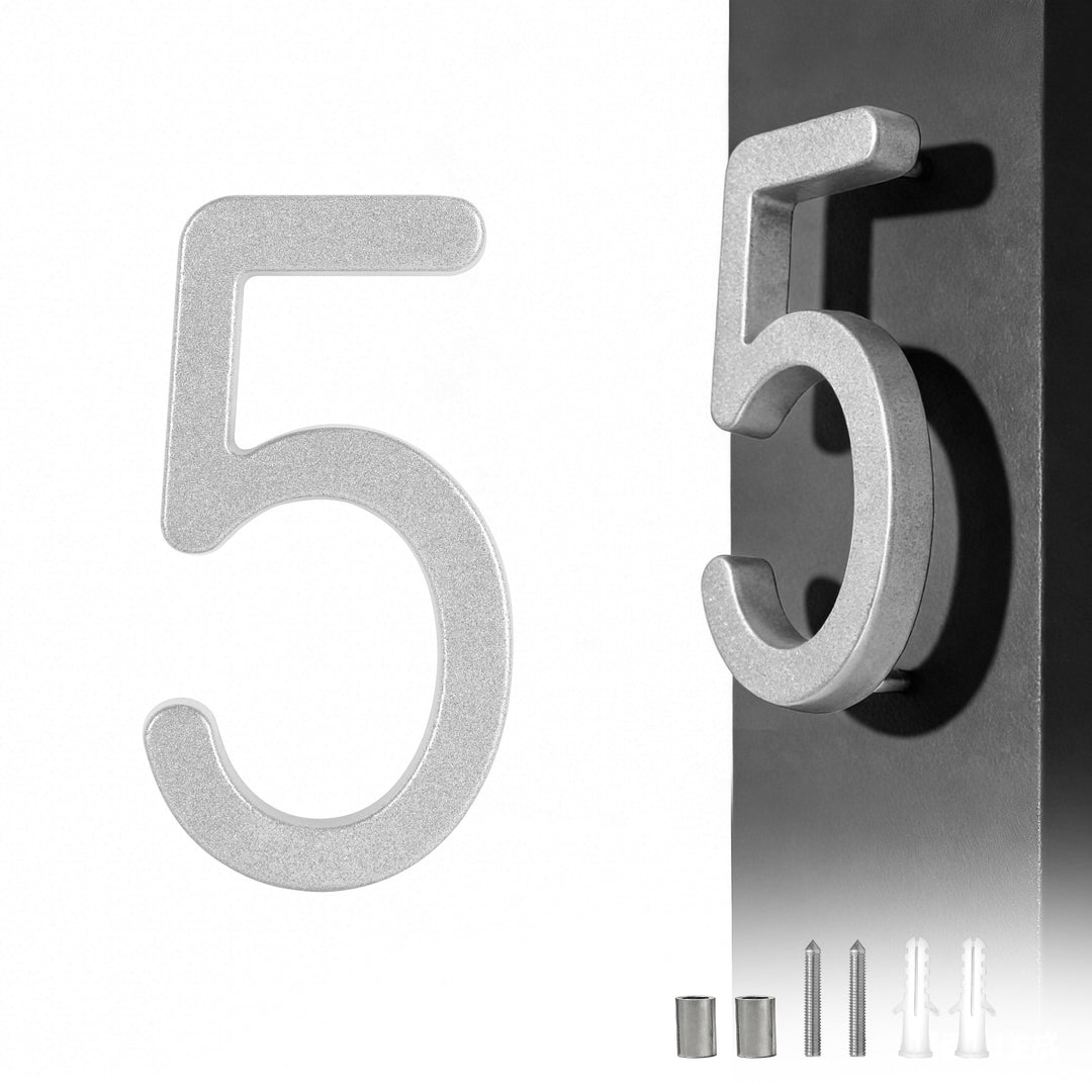 【Custom】Metal House Number Sign,Minimalist Address Sign Royal Shade USA