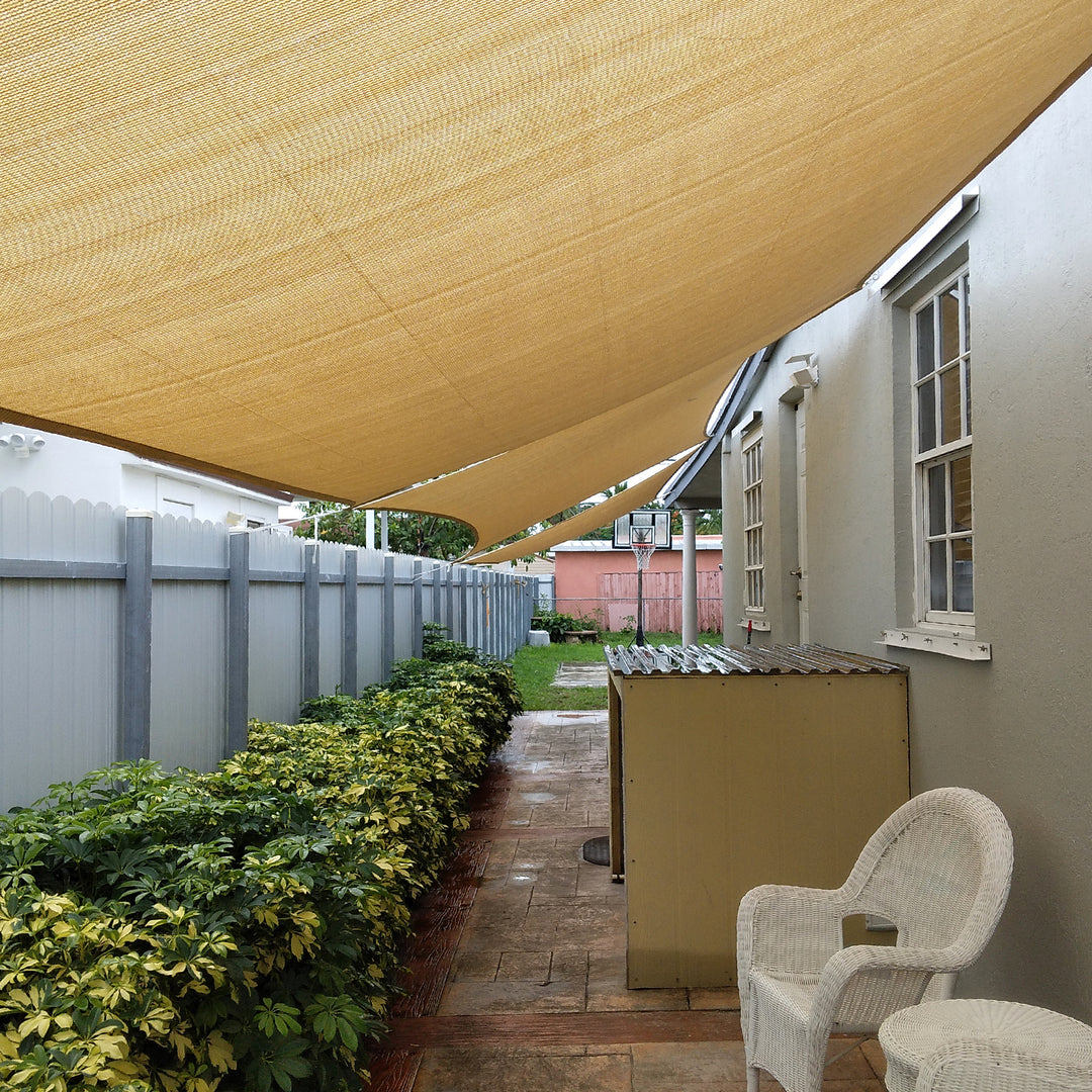 Rectangle Sun Shade Sails Canopy