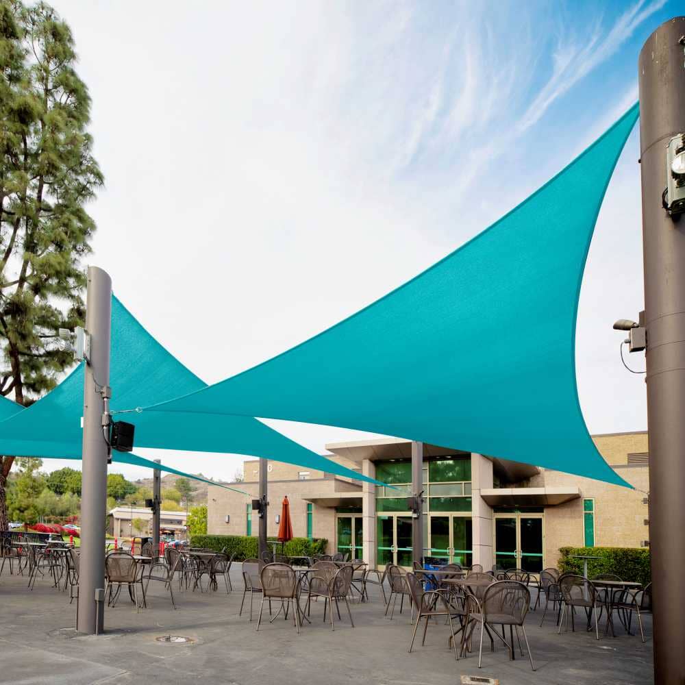 20 x 22 x 29.7 Custom Sun Shade Sail