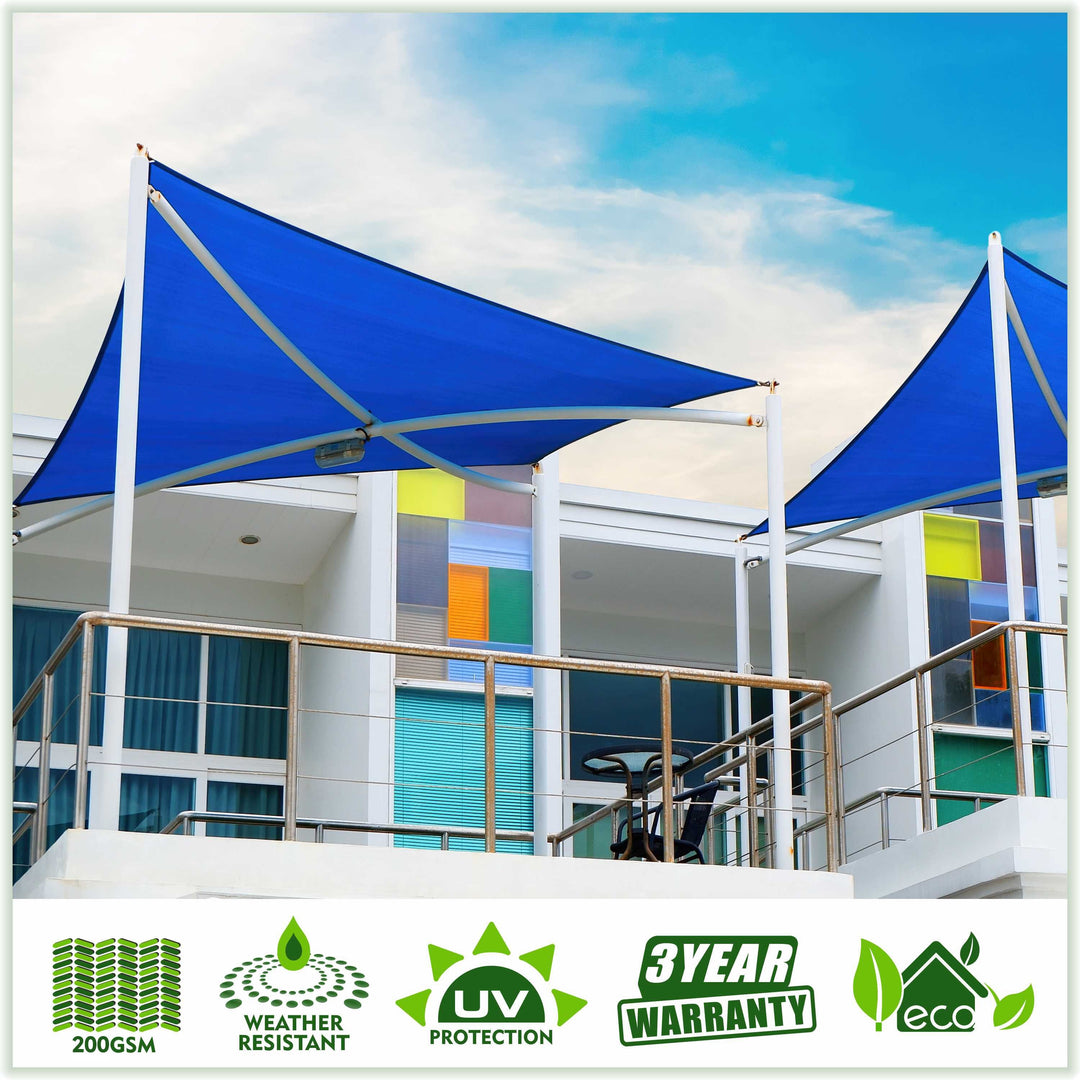 Equilateral Triangle Sun Shade Sail Canopy