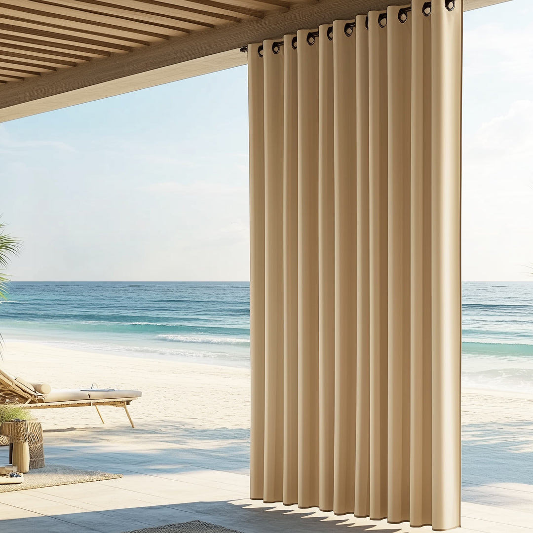 Beige outdoor curtain丨Royal Shade