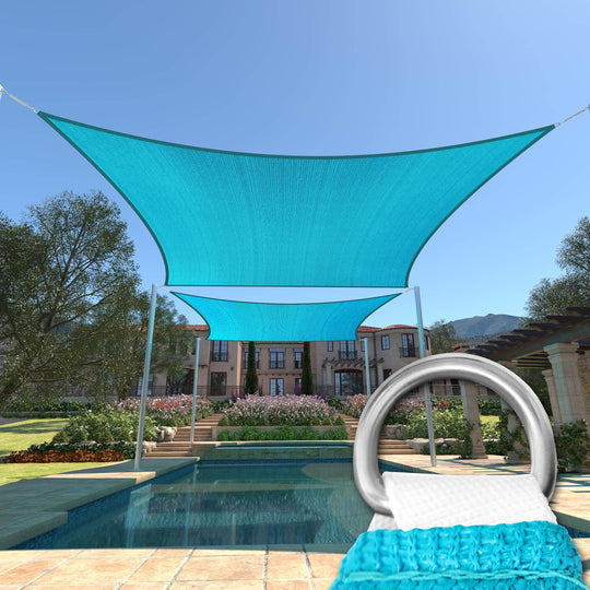 Rectangle Sun Shade Sails Canopy