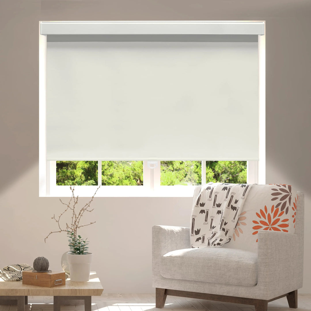 100% Blackout Fabric Covered Roller Shade Royal Shade USA