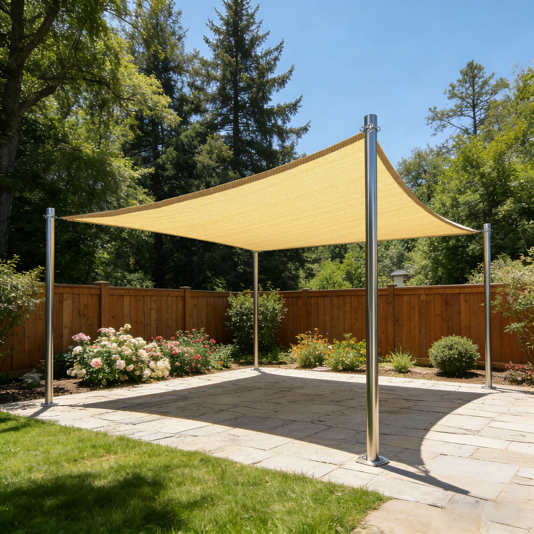 Sun Shade Sail Pole Installation Hardware