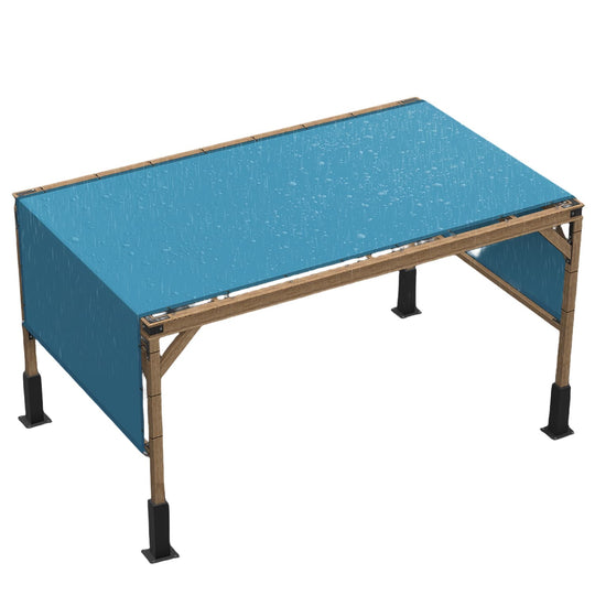 pergola lighting idea