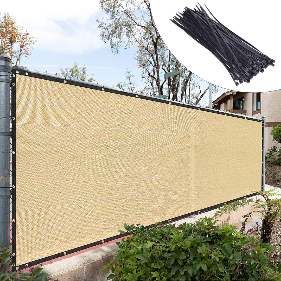 [Custom] 5ft Privacy Fence Screen 7 Colors - Commercial Grade 170 GSM - 3 Years Warranty