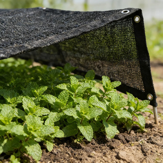 70% Sunblock Black Garden Shade Cloth Mesh Tarp
