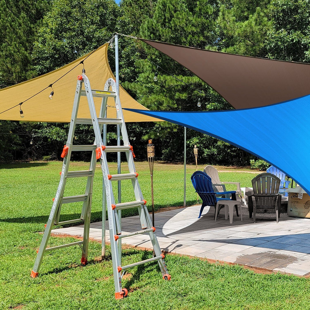 [CUSTOM] Standard Triangle/Rectangle/Square Shade Sail Outdoor Canopy Awning