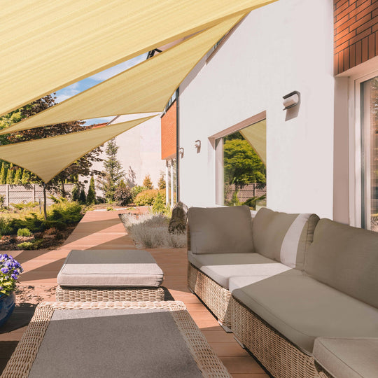 Equilateral Triangle Sun Shade Sail Canopy