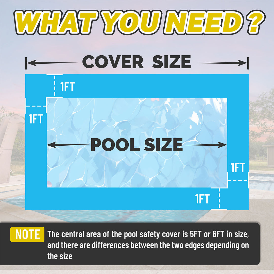 Royal Shade 20' x 40' Rectangle Safety Pool Cover