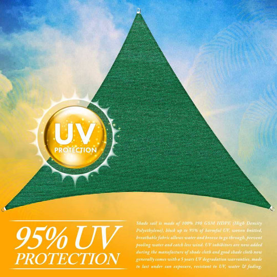 [CUSTOM] Standard Equilateral Triangle Sun Shade Sail Outdoor Canopy Awning