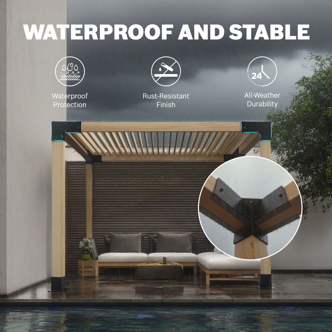 Royal Shade USA Metal Pergola Kit - Royal Shade USA