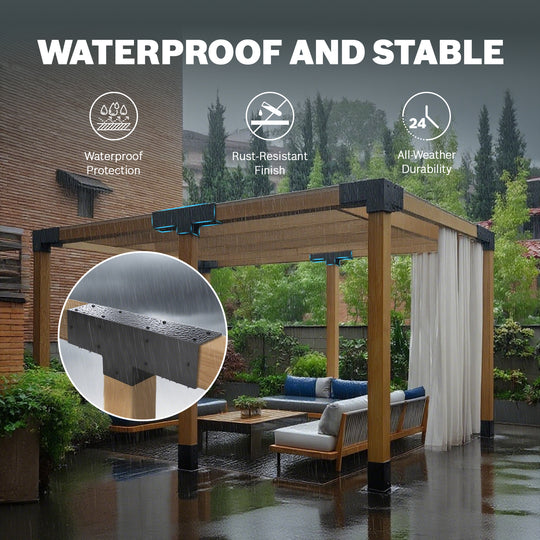 Royal Shade USA Metal Pergola Kit - Royal Shade USA