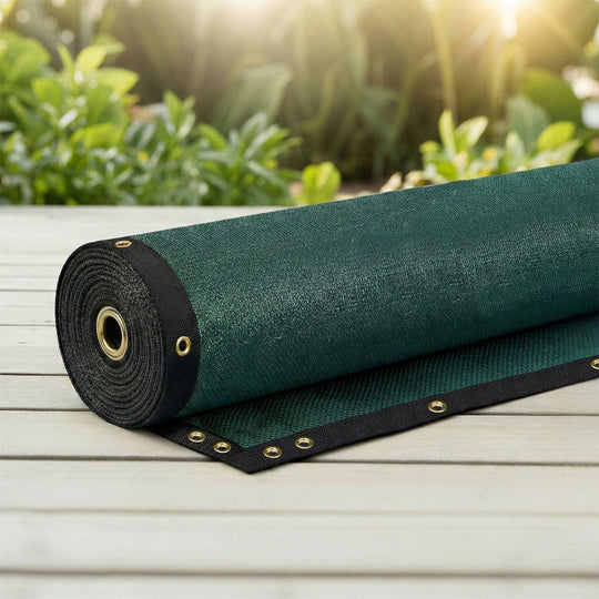 8 ft Fence Privacy Screen W Brass-Grommets 170 GSM Royal Shade USA