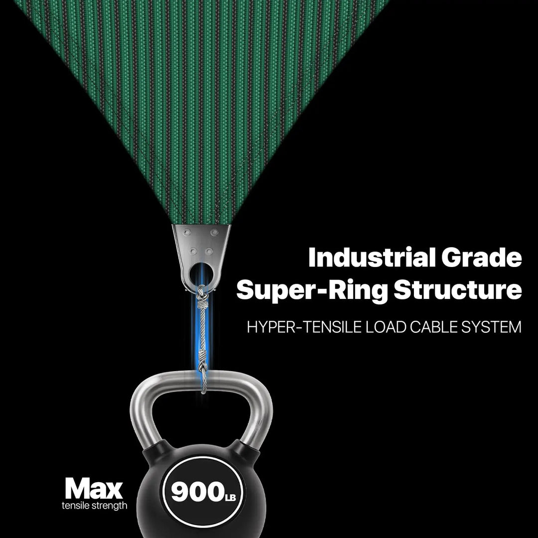 [CUSTOM] Super Ring Triangle/Rectangle/Square Heavy Duty 260 GSM Industrial Grade Sun Shade Sail Royal Shade