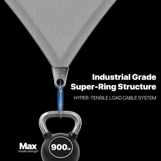 [CUSTOM] Super Ring Triangle/Rectangle/Square Heavy Duty 260 GSM Industrial Grade Sun Shade Sail Royal Shade