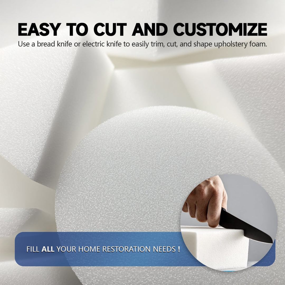 [Custom] Cut High Density Foam Cushion - 70D Royal Shade USA