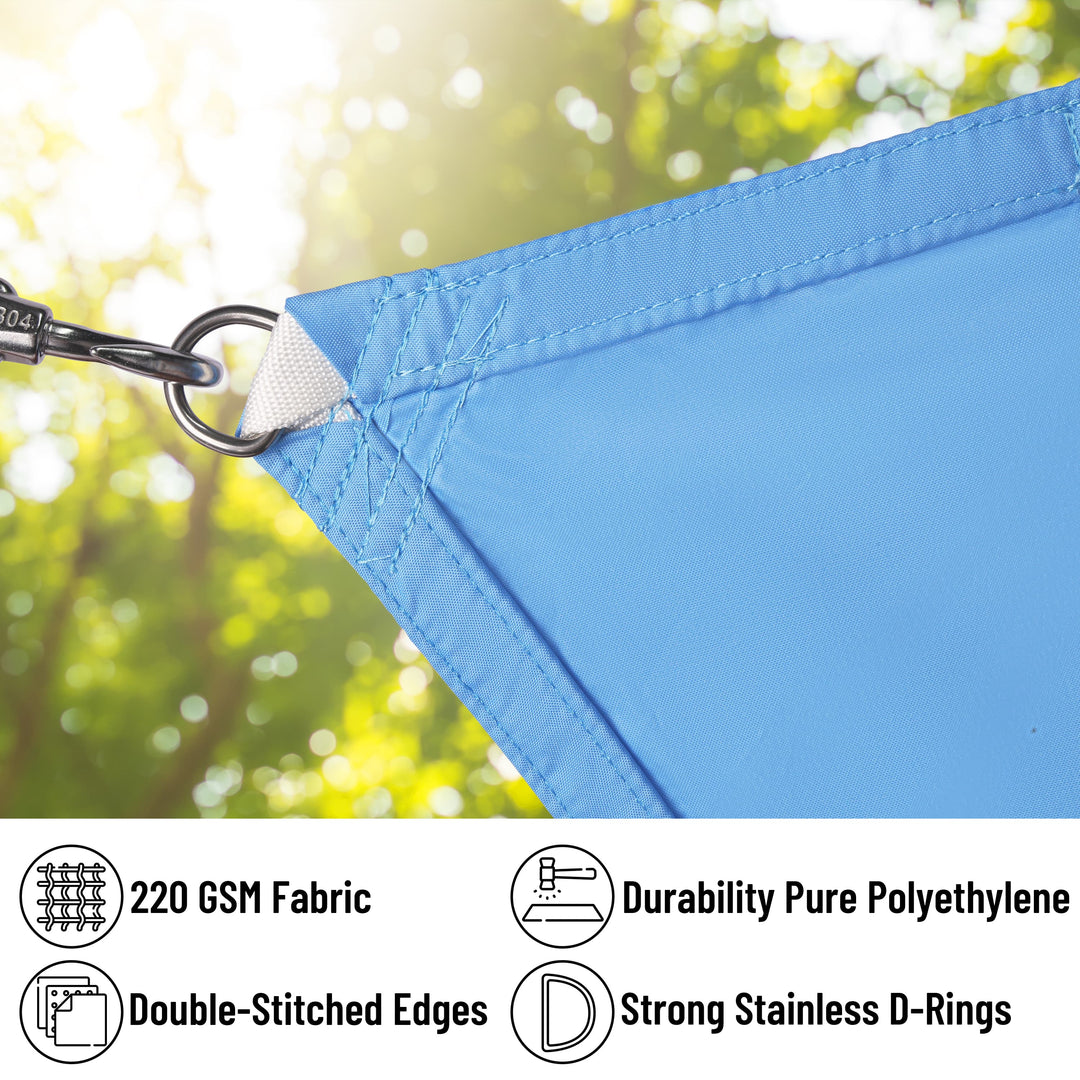 [CUSTOM] Heavy Duty Waterproof Triangle/Rectangle/Square Shade Sail Outdoor Canopy Awning