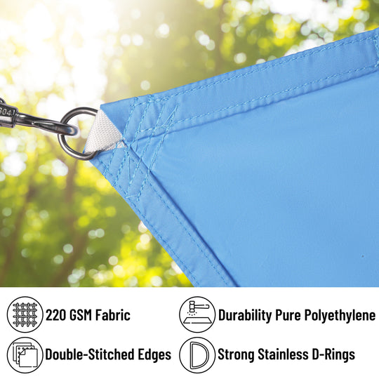 [CUSTOM] Heavy Duty Waterproof Triangle/Rectangle/Square Shade Sail Outdoor Canopy Awning