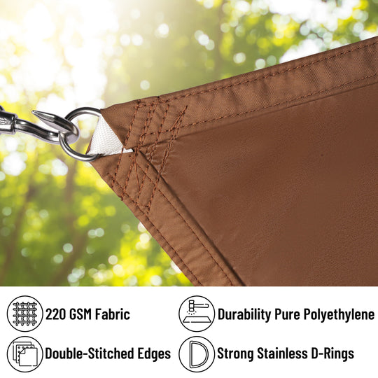 [CUSTOM] Heavy Duty Waterproof Triangle/Rectangle/Square Shade Sail Outdoor Canopy Awning