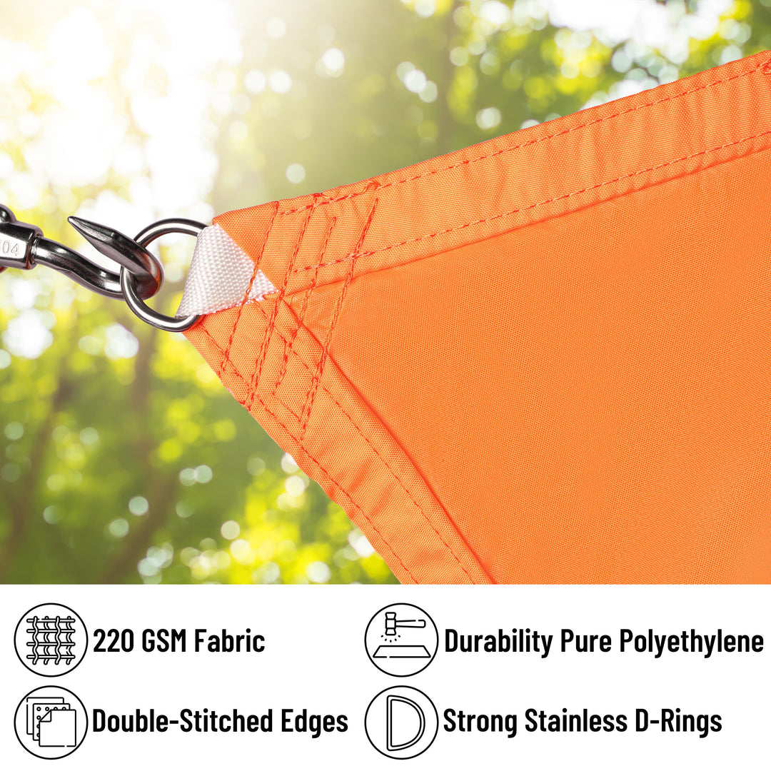 [CUSTOM] Heavy Duty Waterproof Triangle/Rectangle/Square Shade Sail Outdoor Canopy Awning