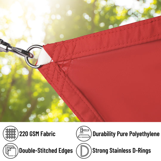 [CUSTOM] Heavy Duty Waterproof Triangle/Rectangle/Square Shade Sail Outdoor Canopy Awning