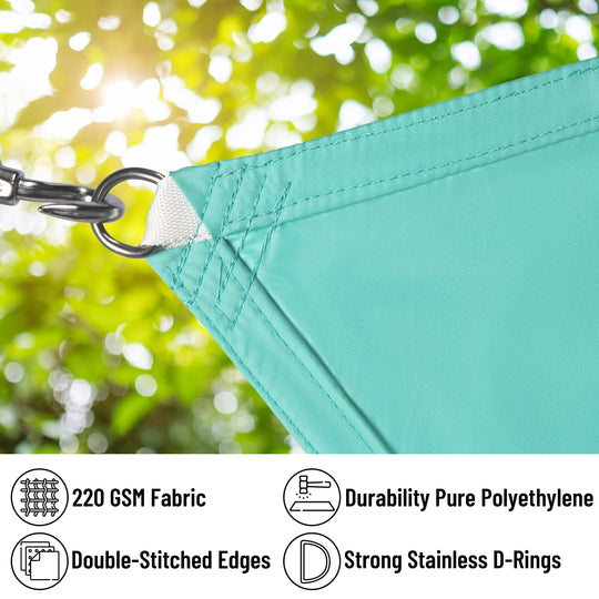 [CUSTOM] Heavy Duty Waterproof Triangle/Rectangle/Square Shade Sail Outdoor Canopy Awning