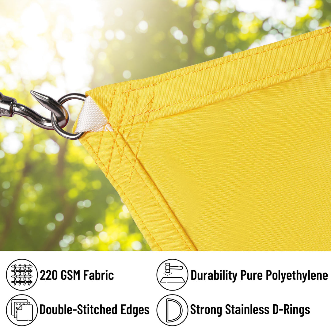 [CUSTOM] Heavy Duty Waterproof Triangle/Rectangle/Square Shade Sail Outdoor Canopy Awning