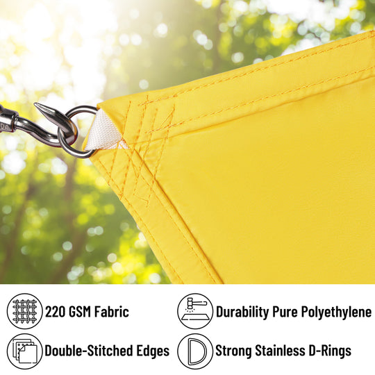 [CUSTOM] Heavy Duty Waterproof Triangle/Rectangle/Square Shade Sail Outdoor Canopy Awning