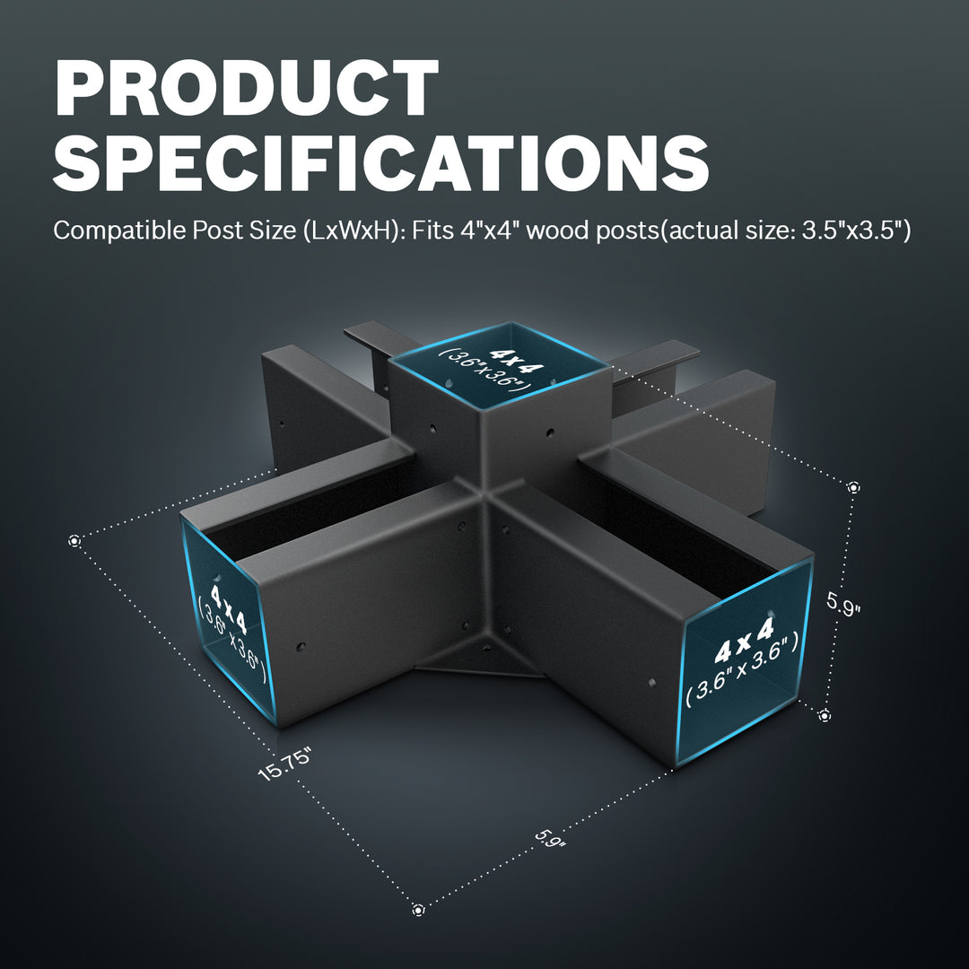 Royal Shade USA Metal Pergola Kit - Royal Shade USA