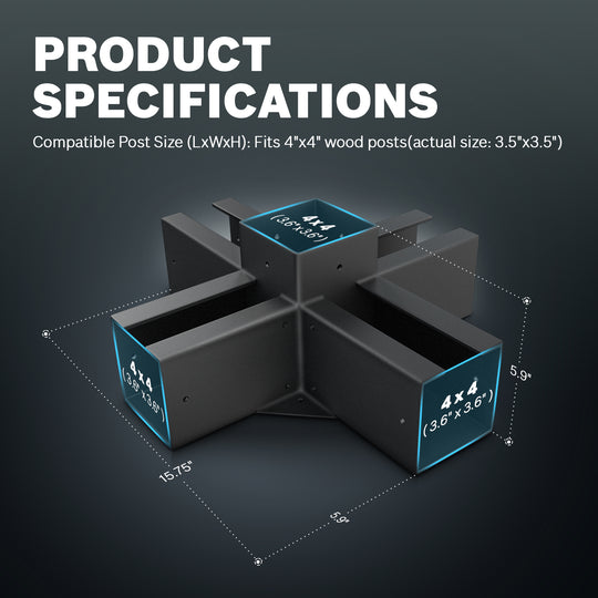 Royal Shade USA Metal Pergola Kit - Royal Shade USA