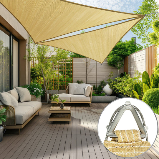 Royal Shade Triangle Pro Ring Shade Sails