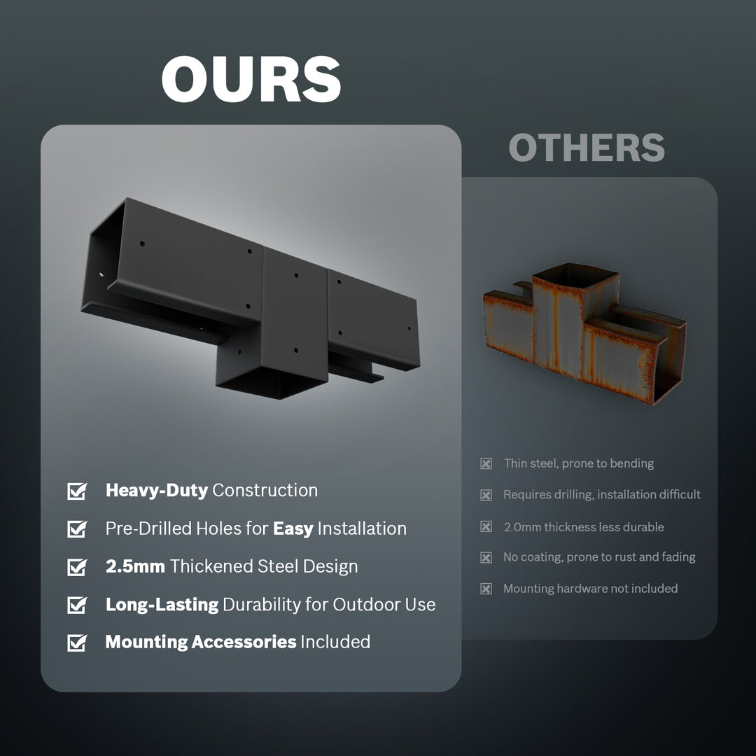 Royal Shade USA Metal Pergola Kit - Royal Shade USA