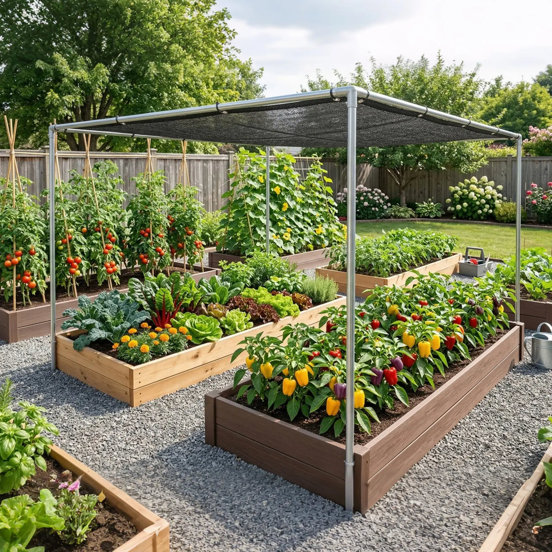 30% Sunblock Black Garden Shade Cloth Mesh Tarp