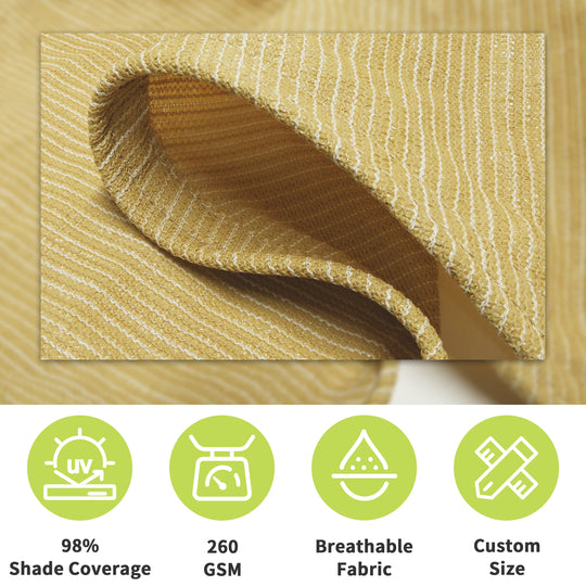 Breathable Fabric Shade Sail