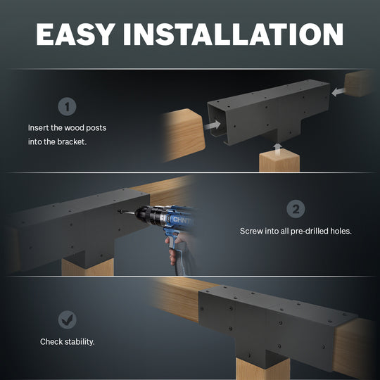 Royal Shade USA Metal Pergola Kit - Royal Shade USA
