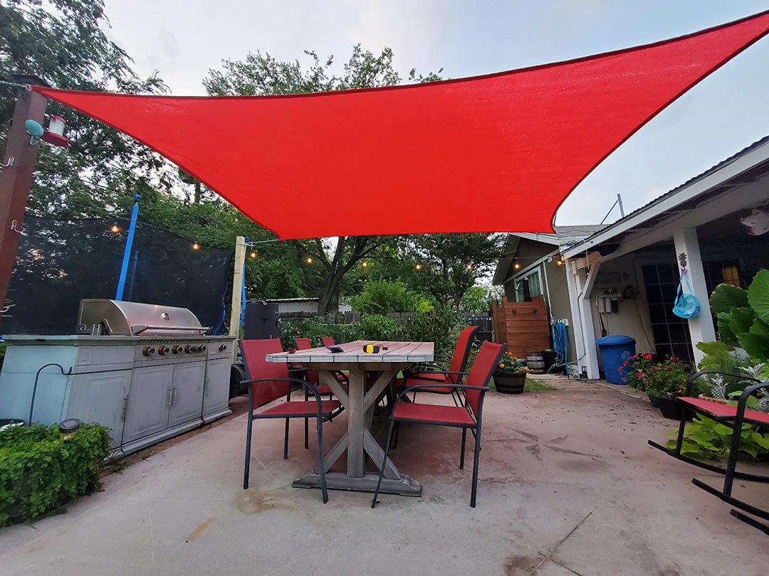 Rectangle Sun Shade Sails Canopy