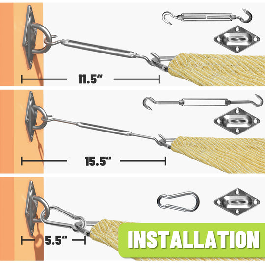 shade sail installation