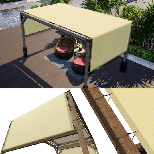 Pergola Shade Canopy Replacement Cover 