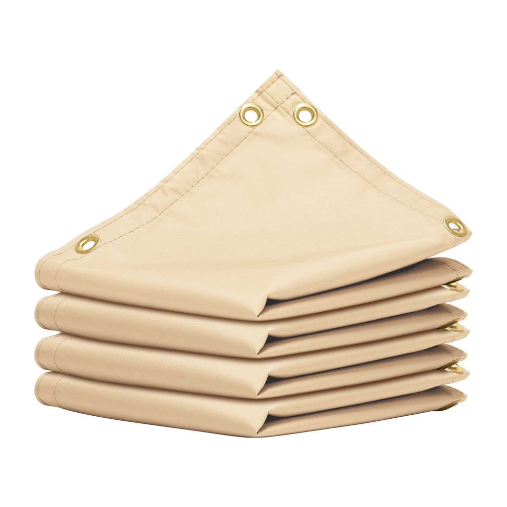 Waterproof Shade Cloth Dog Kennel Shade with Grommets Royal Shade USA