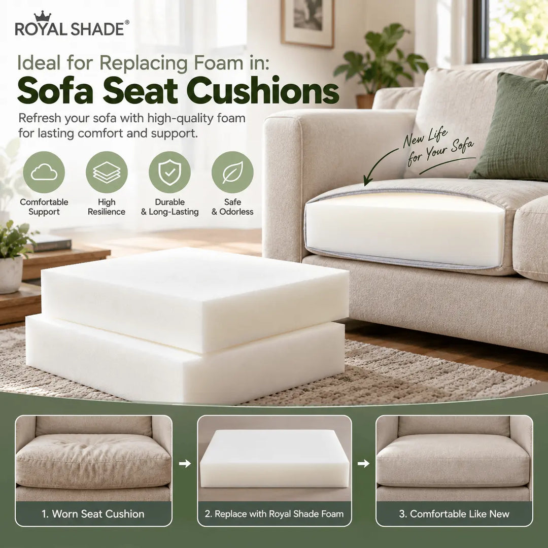 Foam In Sofa Seat Cushions丨Royal Shade
