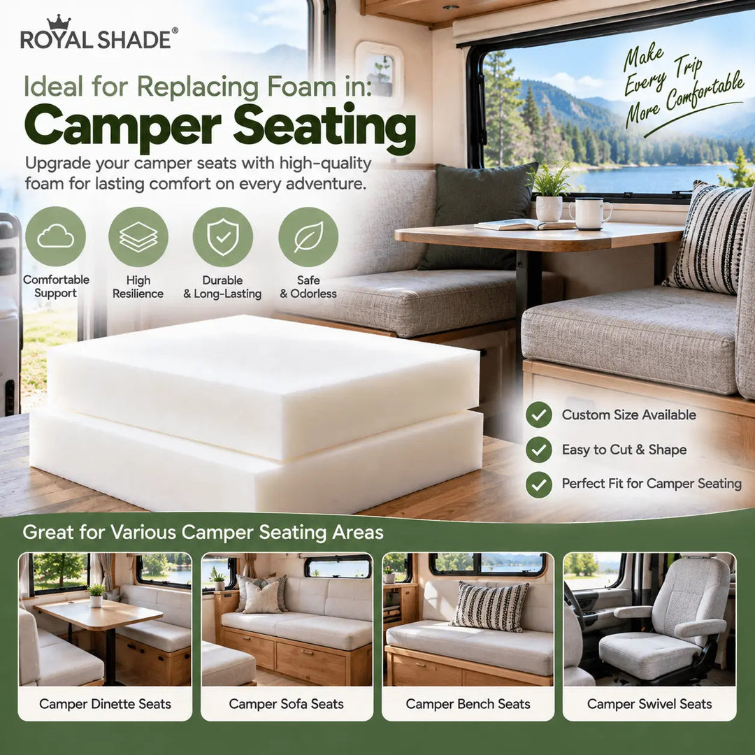 Foam In Camper Seating丨Royal Shade