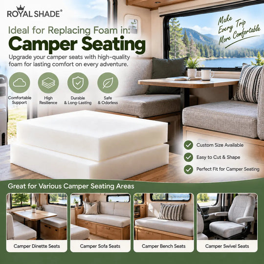 Foam In Camper Seating丨Royal Shade