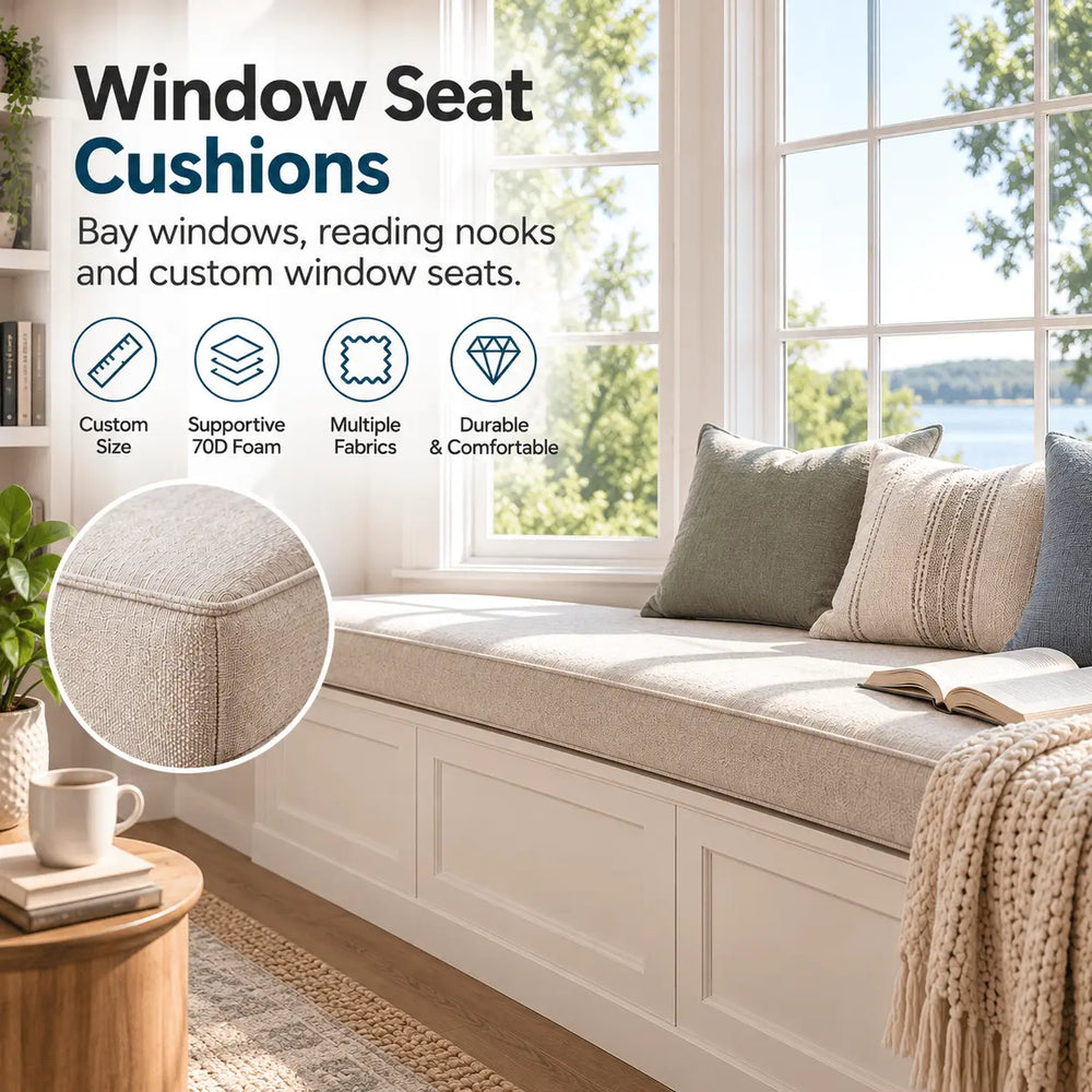 royal shade window seat cushions
