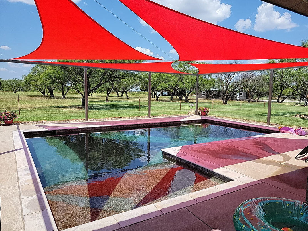 Royal Shade Equilateral Triangle Sun Shade Sail Canopy